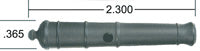 Load image into Gallery viewer, 32 pound Cannon - Cast Pewter - 1/4&quot; scale

